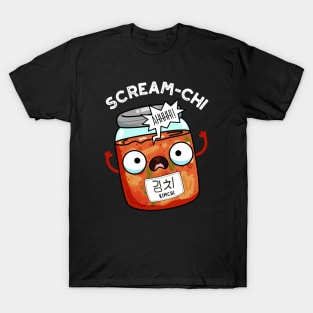 Scream-chi Funny Kimchi Puns T-Shirt